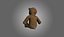 Oso de peluche Low-Poly