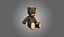 Oso de peluche Low-Poly