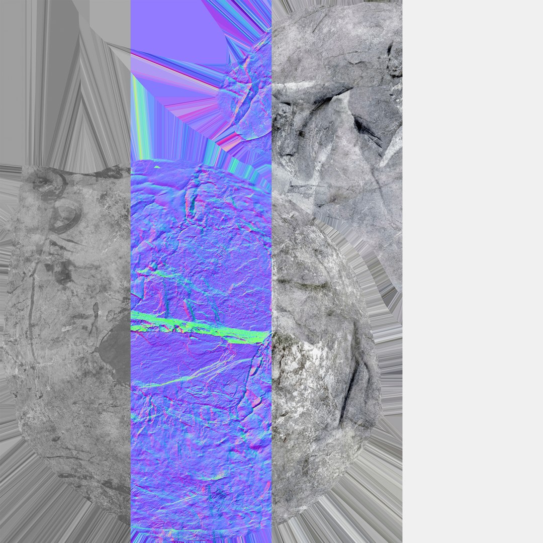 3D Fallen Rocks 02 Large - TurboSquid 1869681