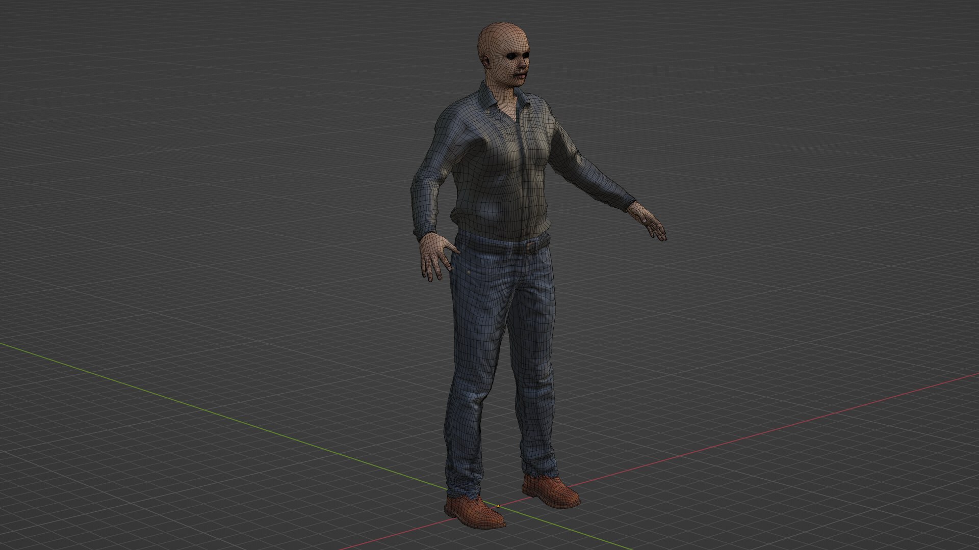 3D Man Unity Unreal Model - TurboSquid 1828534