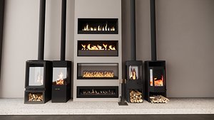 Collection Fireplace -B14 model