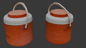 Vintage Water Cooler Jug 3D Scan model