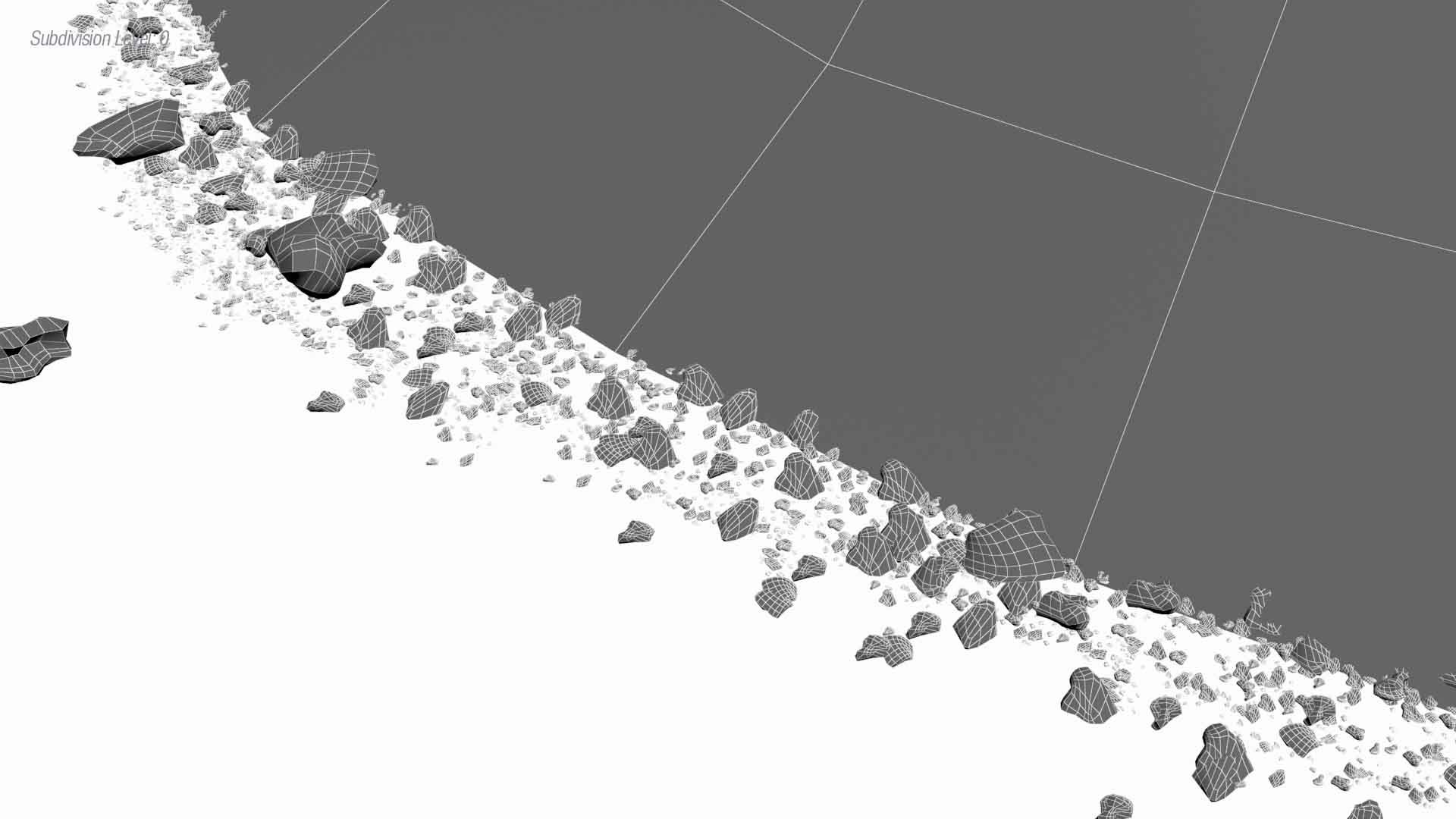 3D Model Mound Powder - TurboSquid 1625918