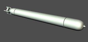 torpedo ships combat 3d model