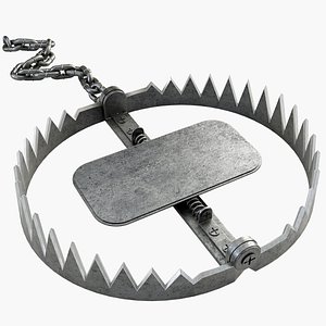 3D Metal Animal Trap