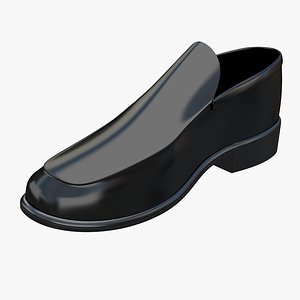 realistic michael jackson shoes 3d model