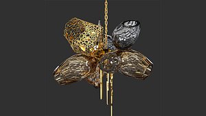 Britannica Chandelier Oval