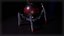 Gameready PBR Sci-Fi Spider-Robot Low-poly 3D model