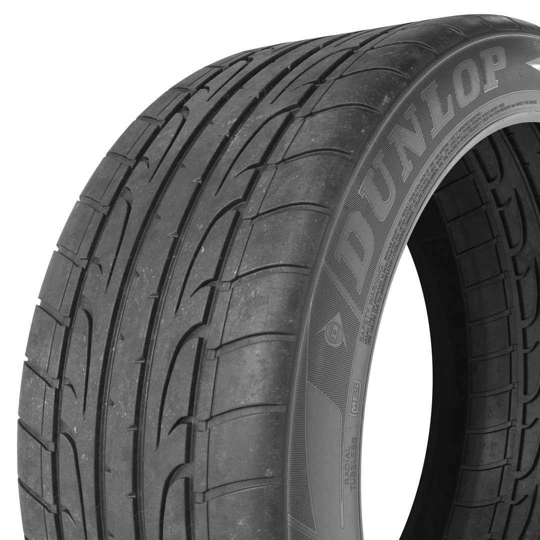 3D Model Dunlop Sport Maxx Tire Max 2020 Vray TurboSquid 2082047
