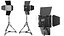 Detailed Three Photography Lights model