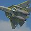 Russische Luftwaffe Suchoi T-50 PAK FA (Prototyp-Version)
