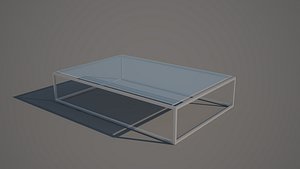 modern coffee table 3d 3ds