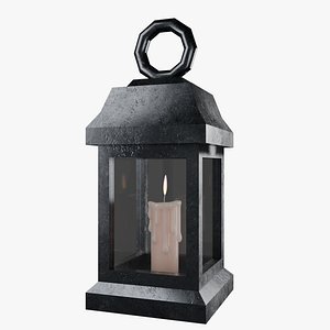 3D Flashlight with candle