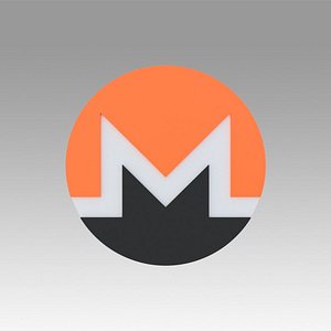 3D monero currency crypto