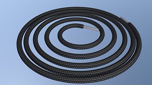 woven shoelace 3D