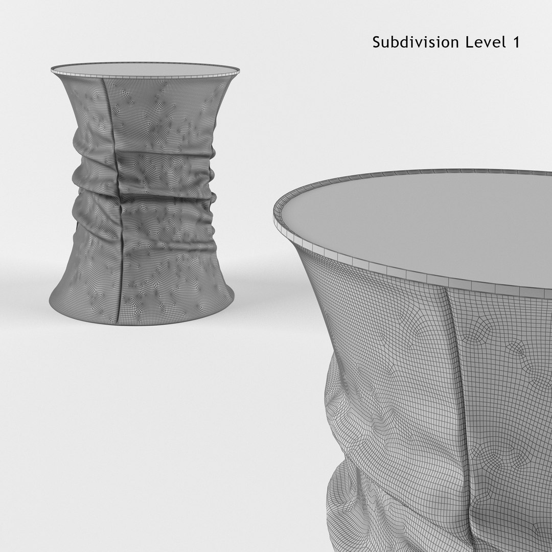 3D Model Bellows Table - TurboSquid 1205422