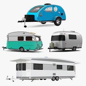 Caravans Collection 3 3D model