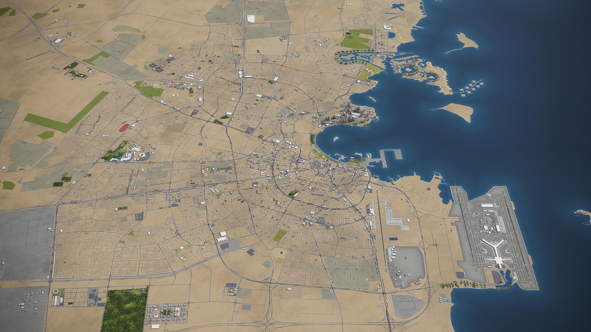 3D Qatar - Model - TurboSquid 1483563