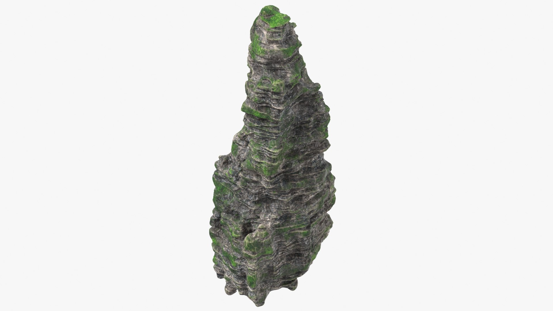 3D Rock Cliff Shape 1 - TurboSquid 2153861