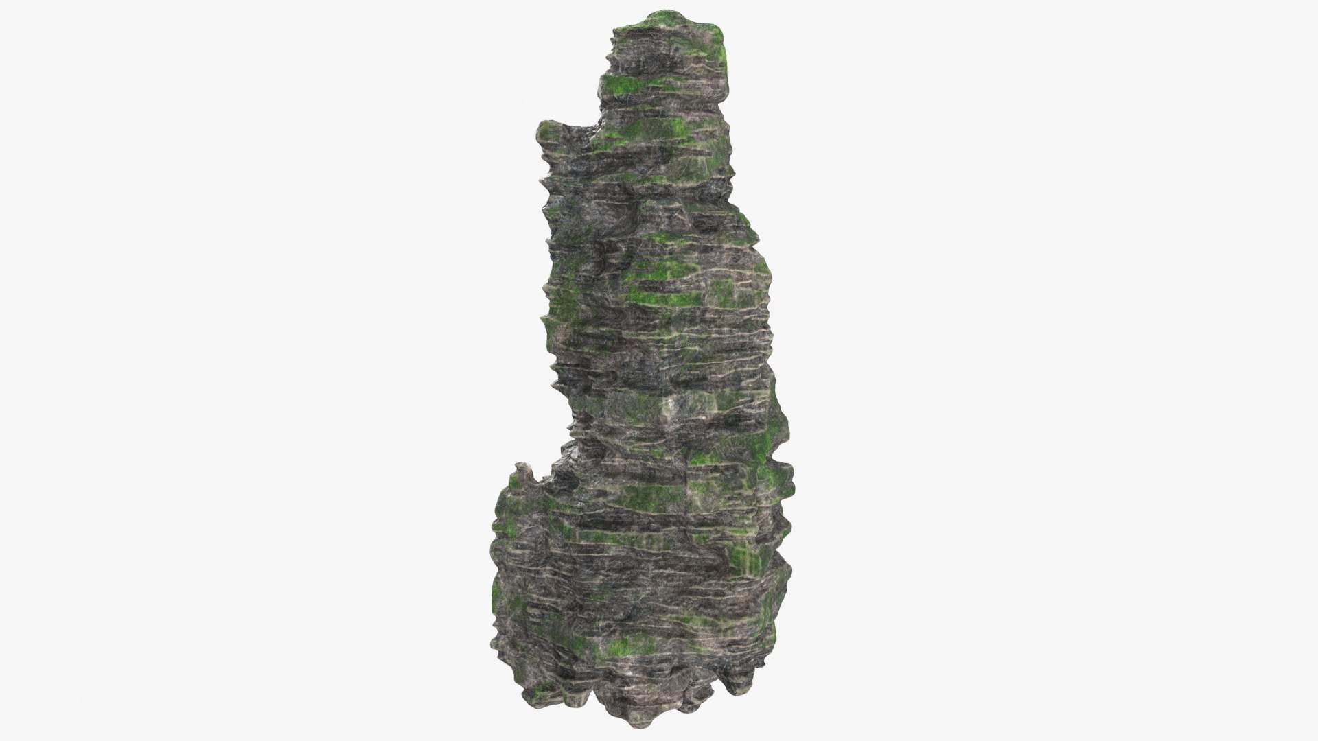 3D Rock Cliff Shape 1 - TurboSquid 2153861