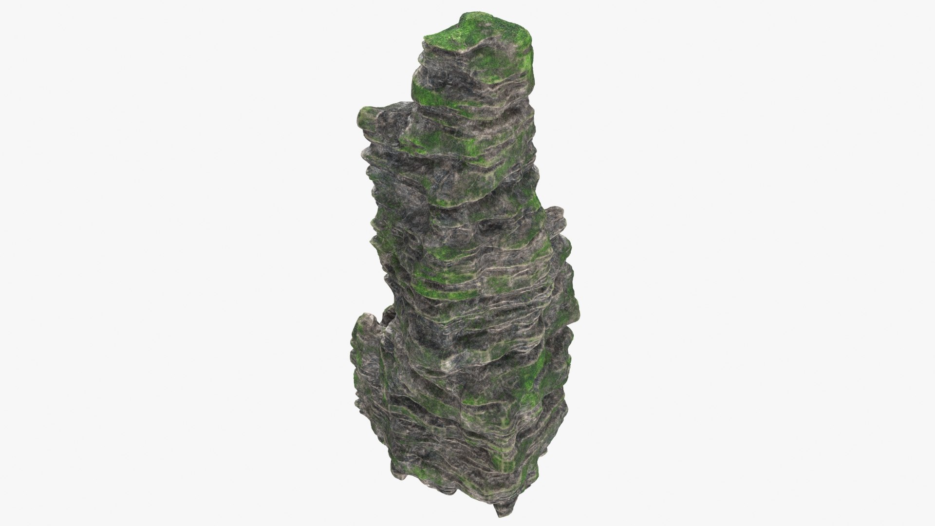 3D Rock Cliff Shape 1 - TurboSquid 2153861