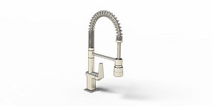 3D model faucets dishwasher 2
