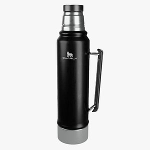 Water Bottle ThermoSteel Charly 3D model