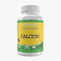 Calcium Supplement Bottle