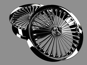 car rims 3d model