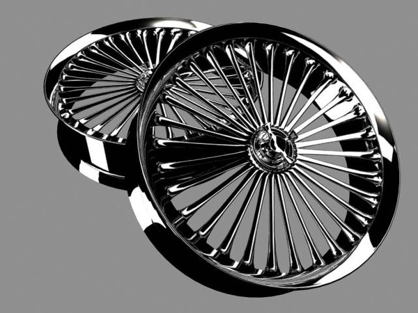 car rims 3d model