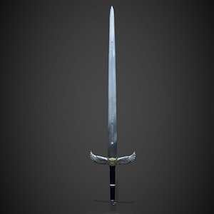 bastard sword 3D model