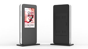 Electronic Kiosk 3D model