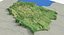 Poland Topographic Map