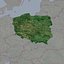 Poland Topographic Map