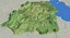 Poland Topographic Map