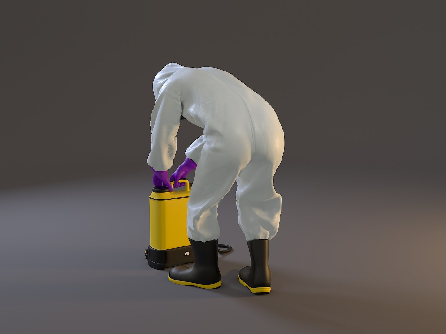 3D Female Biohazard Suit Acc - TurboSquid 1528003