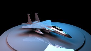 Jet F-15 Fighter1 3D