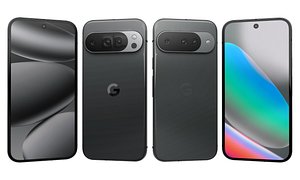 Google Pixel 10 Pro XL Obsidian And Google Pixel 10 Obsidian model