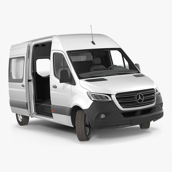 3D 2019 mercedes sprinter van