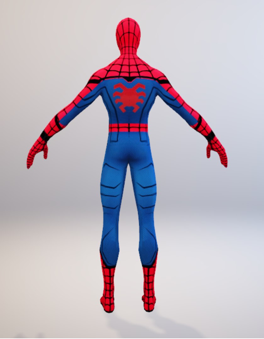 Spider-man homecoming 3D model - TurboSquid 1191374