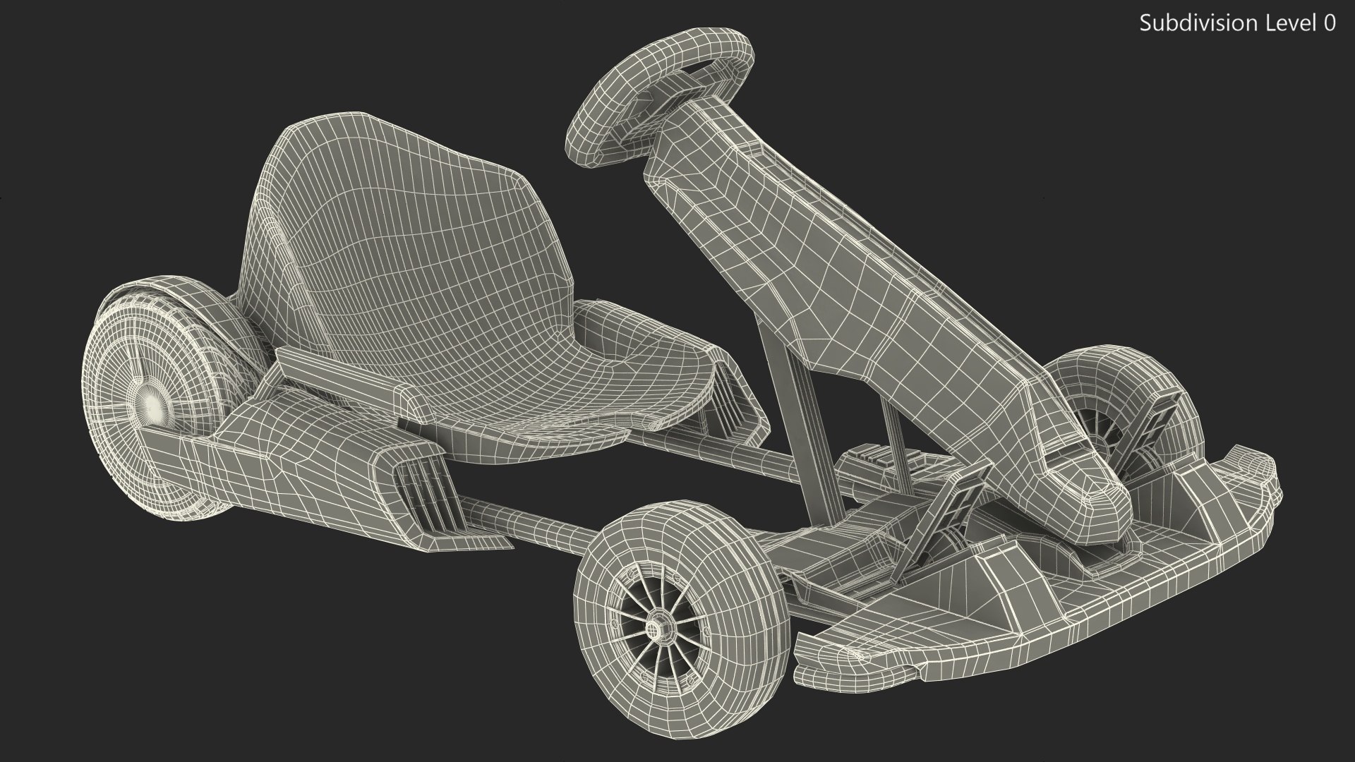 3D Gokart Segway Model - TurboSquid 2021464