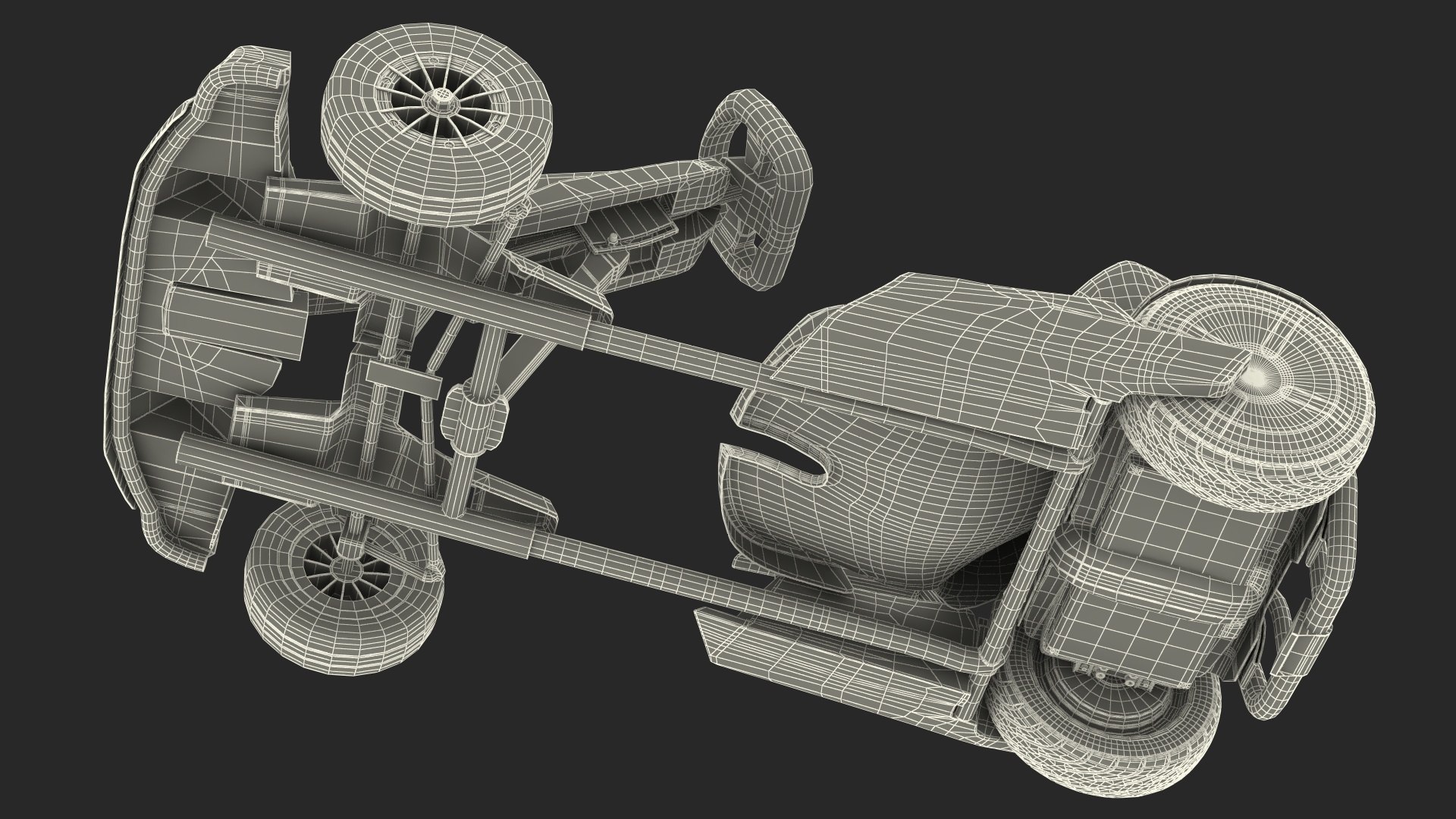 3D Gokart Segway Model - TurboSquid 2021464