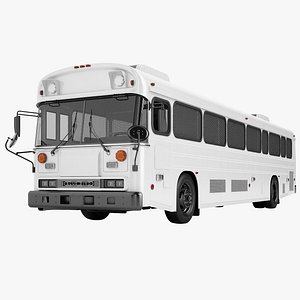 3D prison bus 2000 model