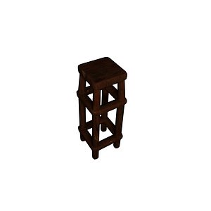 vintage kitchen chair fbx free