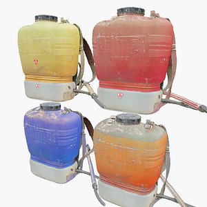 agricultural sprayer pack 8k 3D