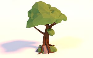 Low-poly Tree