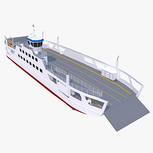 3D model Inland Ferry