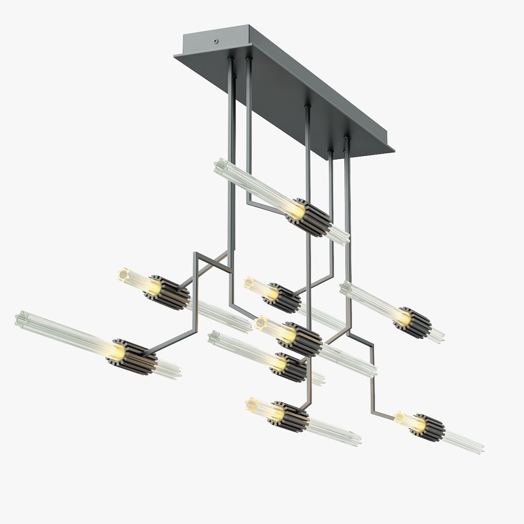 Wired custom lighting 3D model TurboSquid 1276428