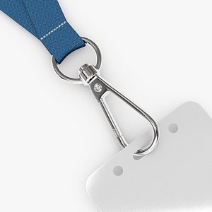 3D model Lanyard Mockup