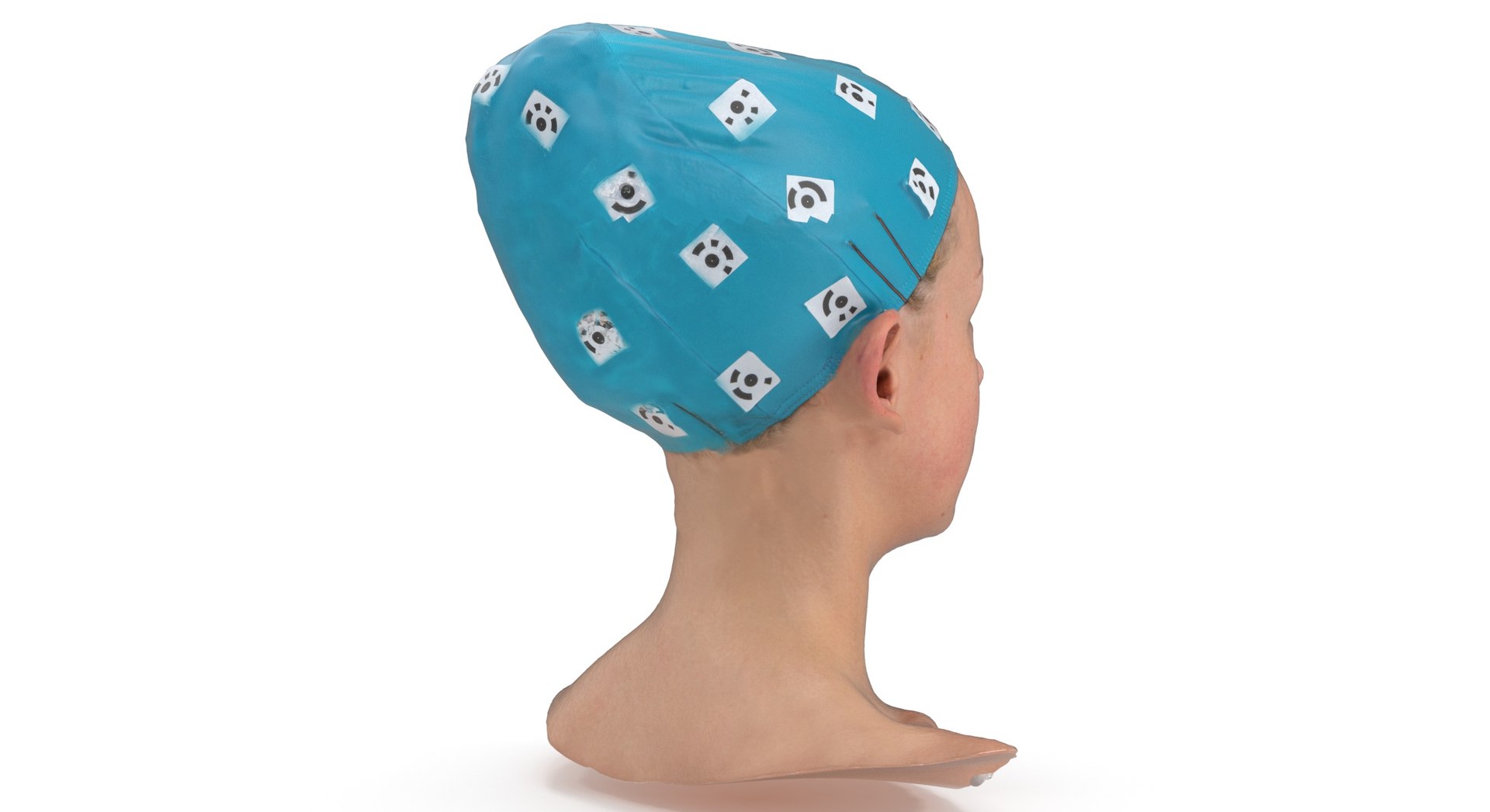 3D rhea human head brow - TurboSquid 1620796